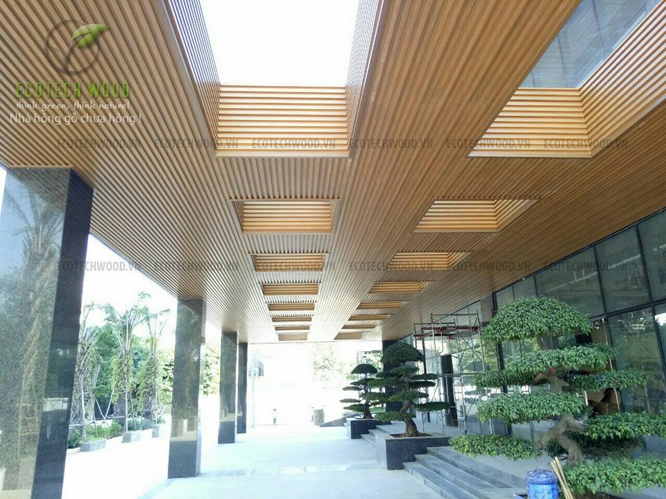 Nhà máy gỗ nhựa composite Ecovina