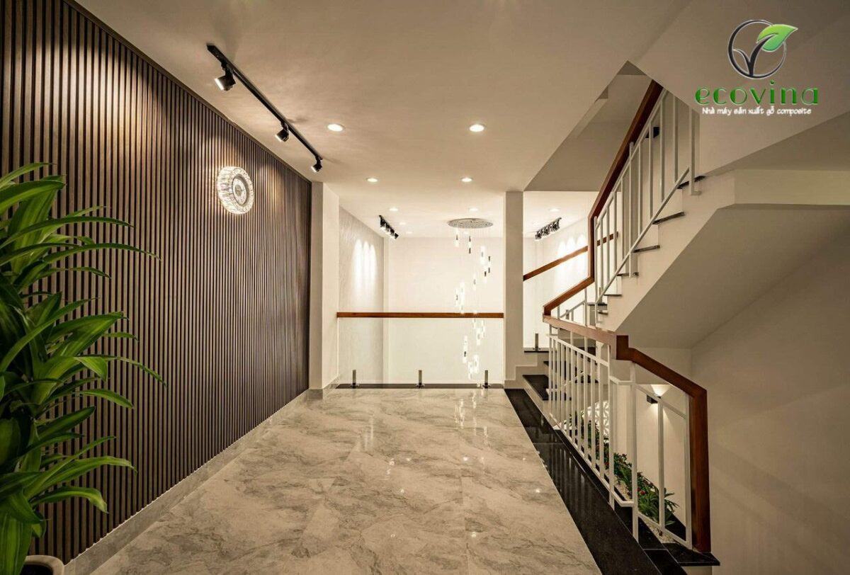 Nhà máy gỗ nhựa composite Ecovina