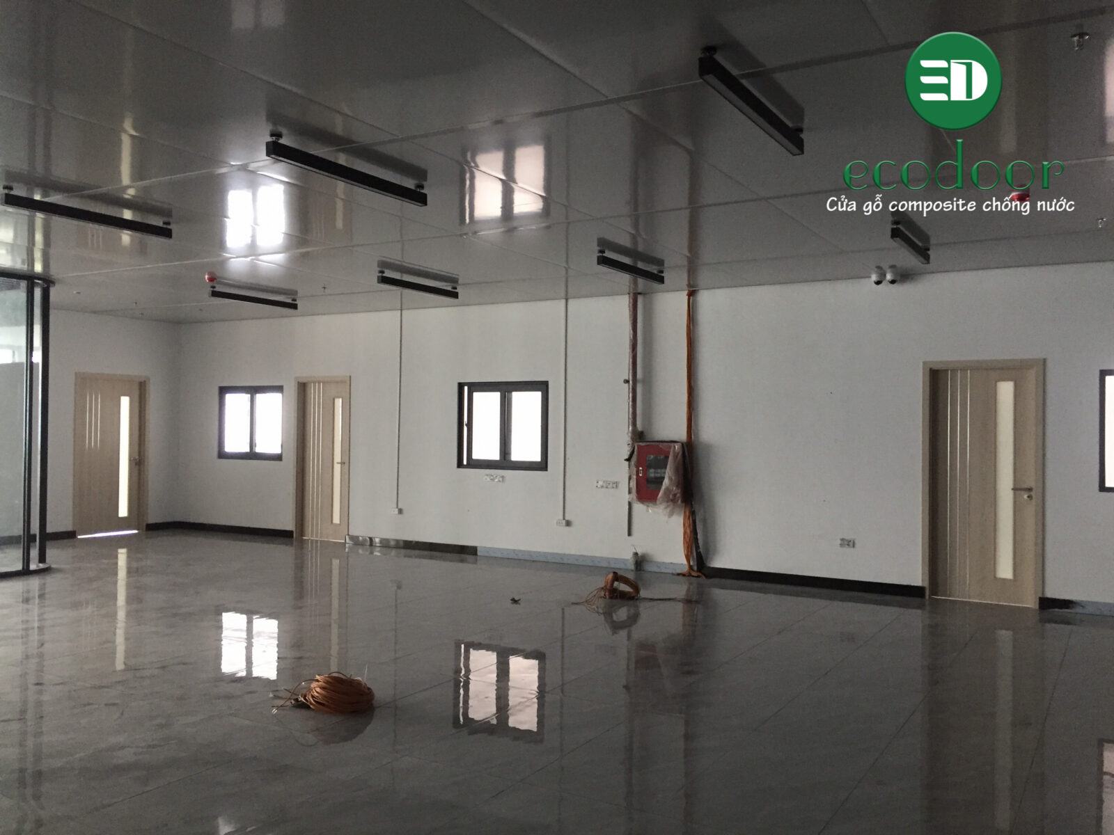 Nhà máy gỗ nhựa composite Ecovina
