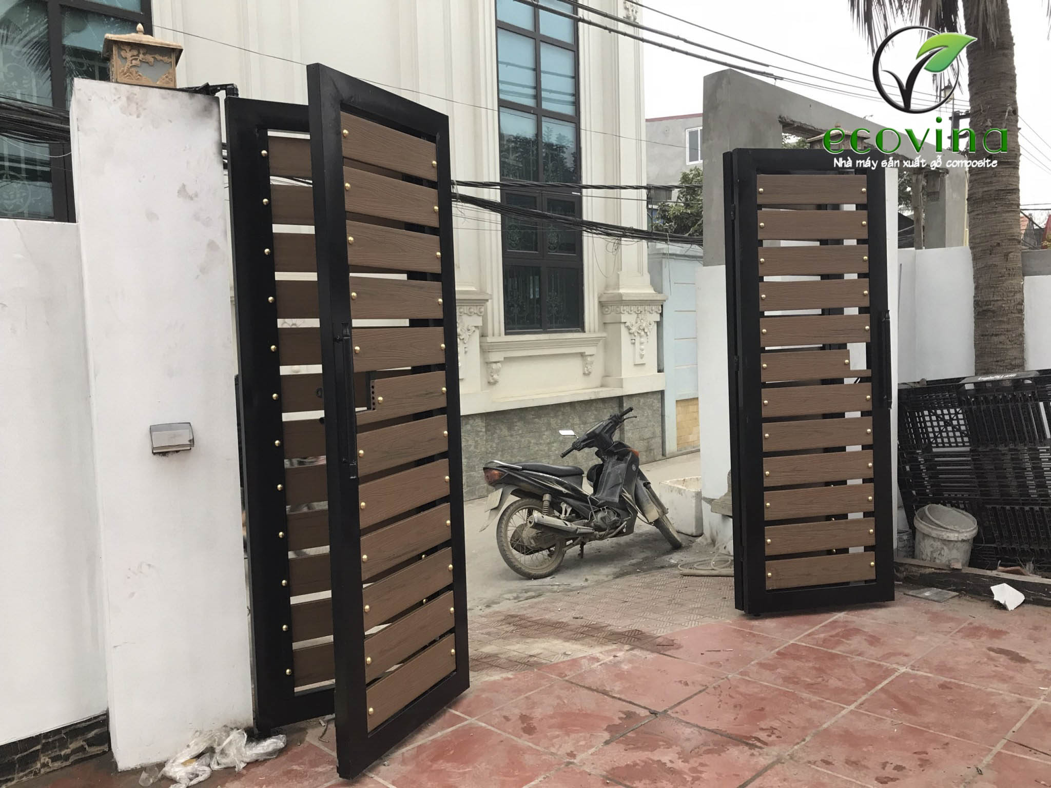Nhà máy gỗ nhựa composite Ecovina