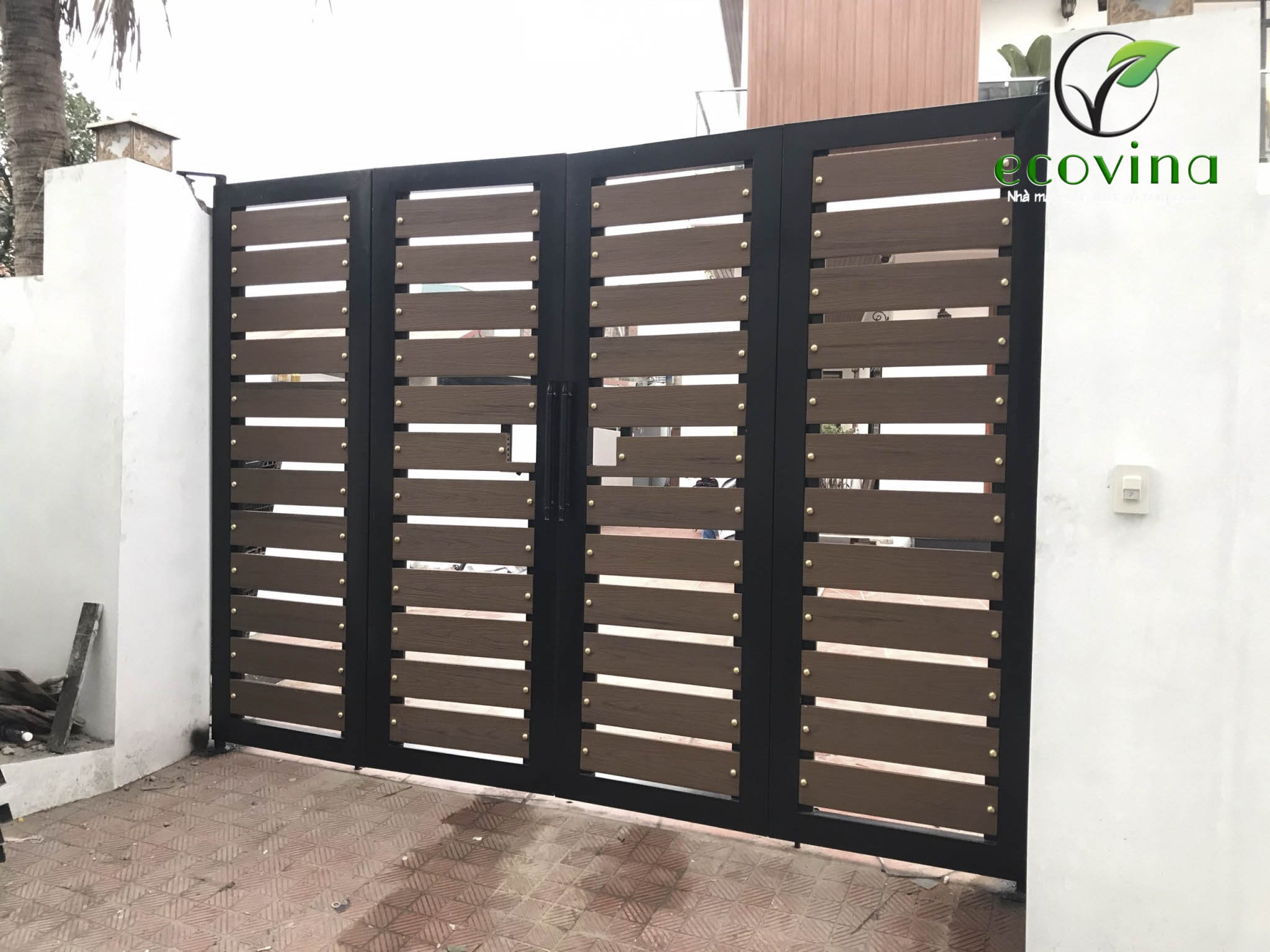 Nhà máy gỗ nhựa composite Ecovina