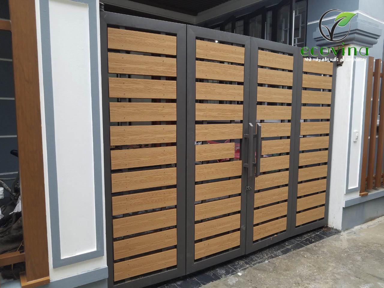 Nhà máy gỗ nhựa composite Ecovina