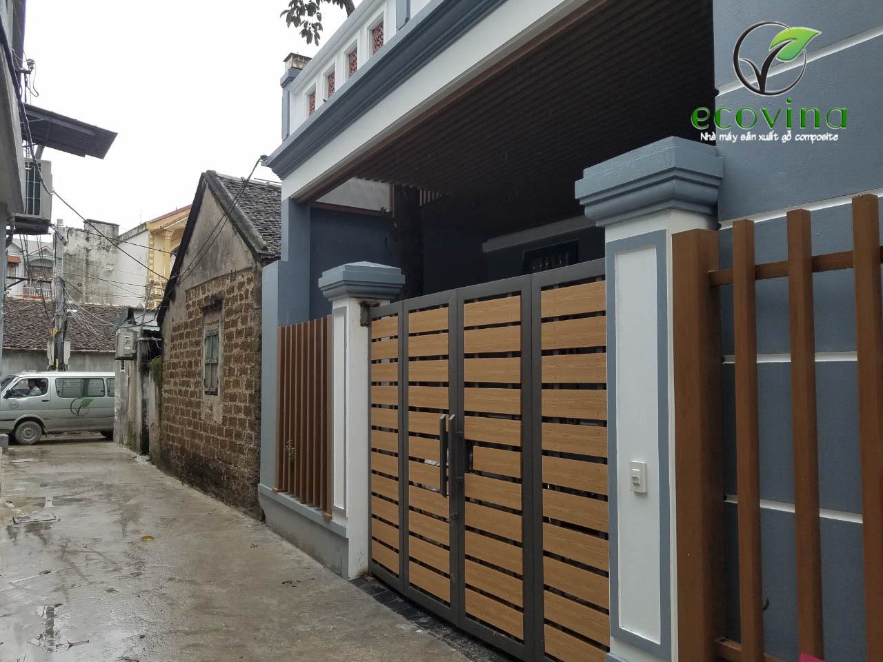 Nhà máy gỗ nhựa composite Ecovina