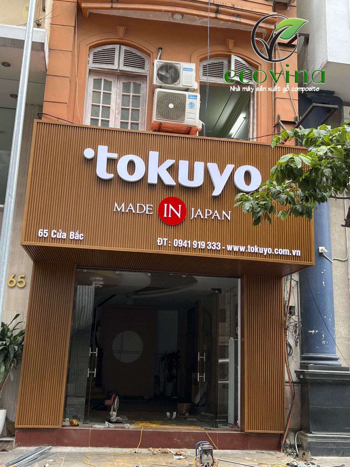 Nhà máy gỗ nhựa composite Ecovina