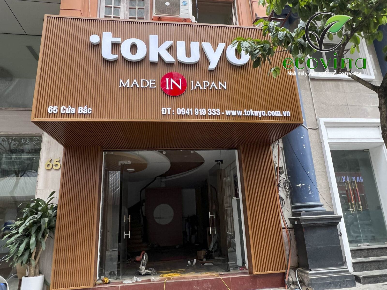 Ứng dụng tấm gỗ ốp nhựa ngoài trời