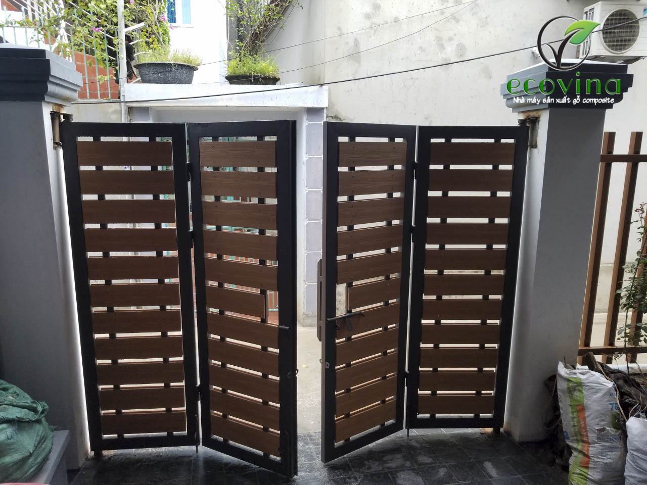 Nhà máy gỗ nhựa composite Ecovina