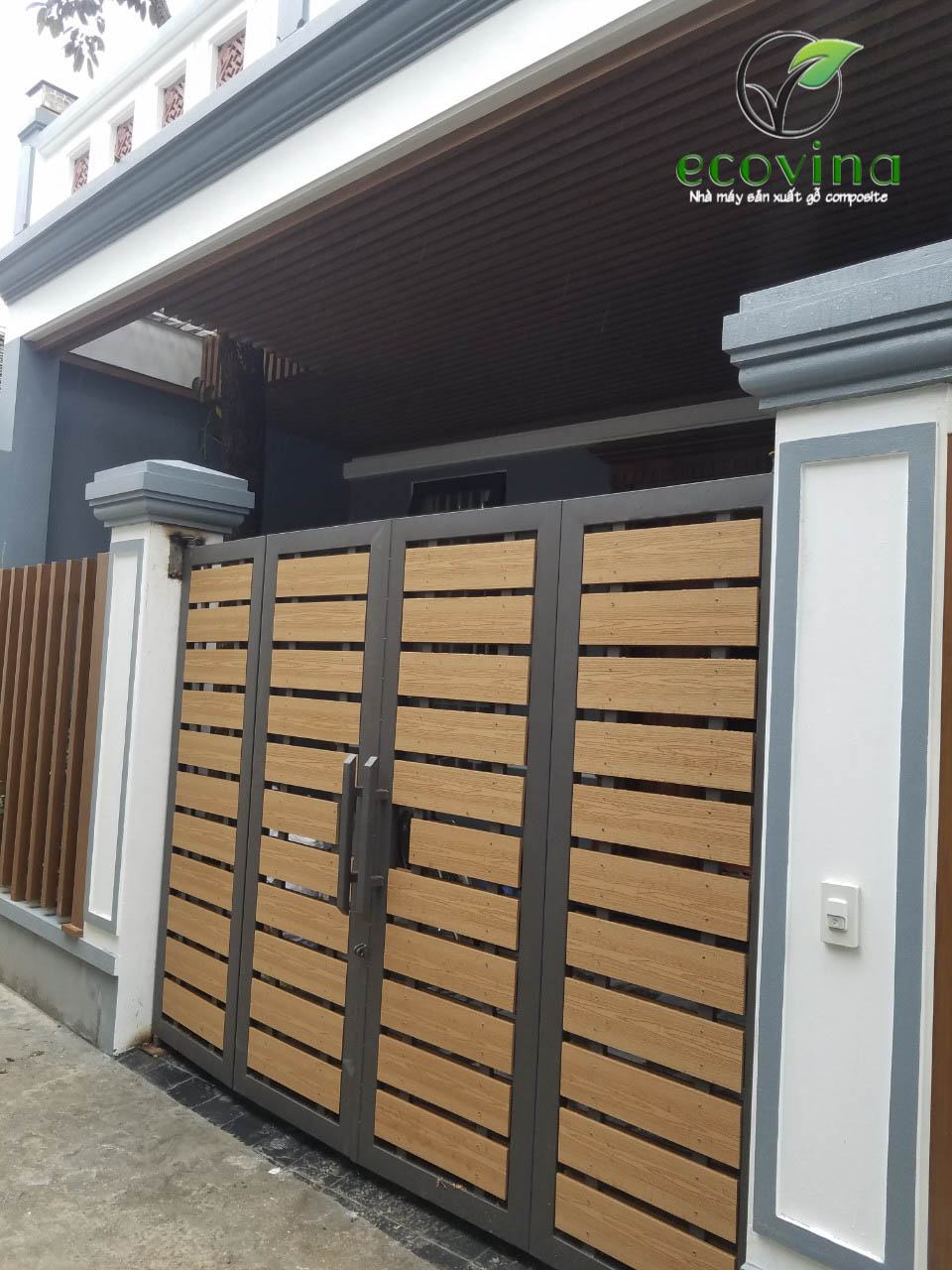 Nhà máy gỗ nhựa composite Ecovina