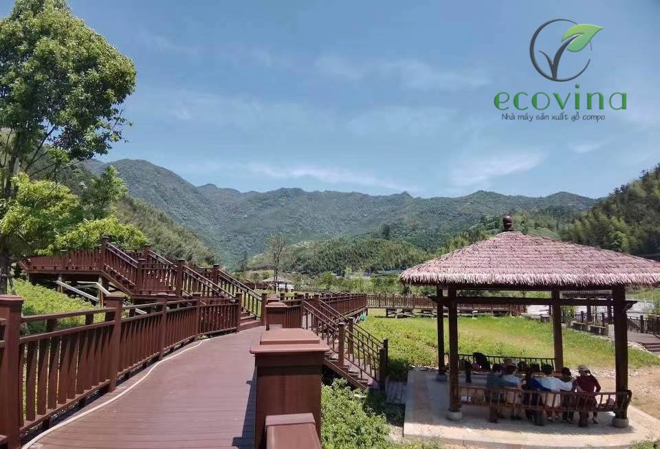 Nhà máy gỗ nhựa composite Ecovina