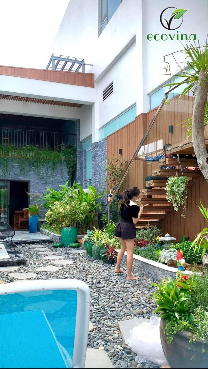 Nhà máy gỗ nhựa composite Ecovina