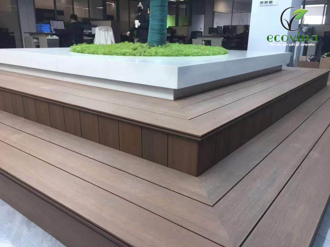 Nhà máy gỗ nhựa composite Ecovina