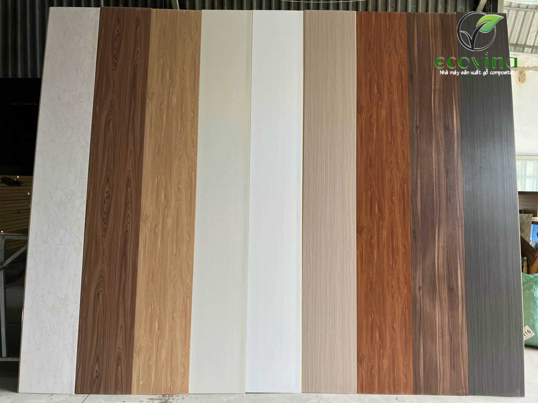 Nhà máy gỗ nhựa composite Ecovina