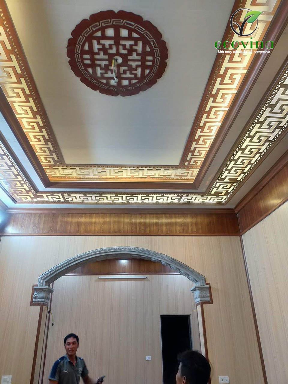 tấm ốp tường nano , tấm nano ốp tườngEcovina mới