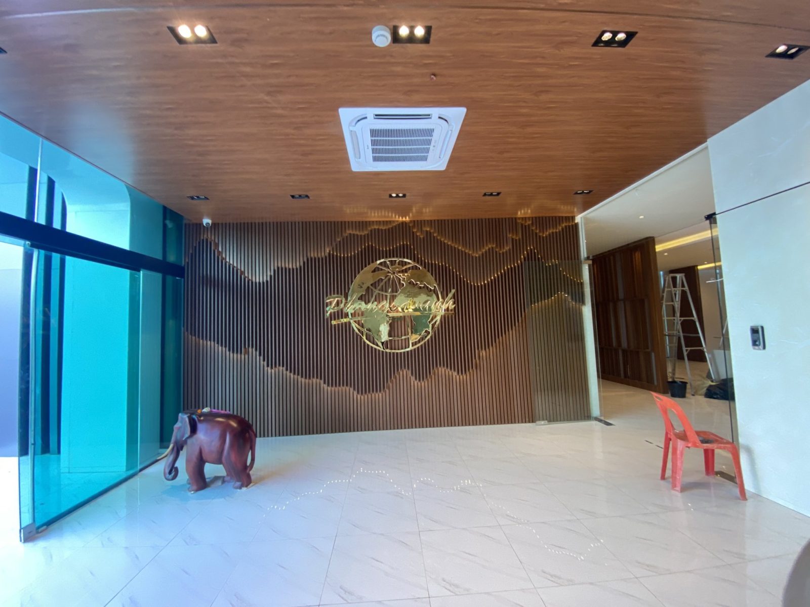 Nhà máy gỗ nhựa composite Ecovina