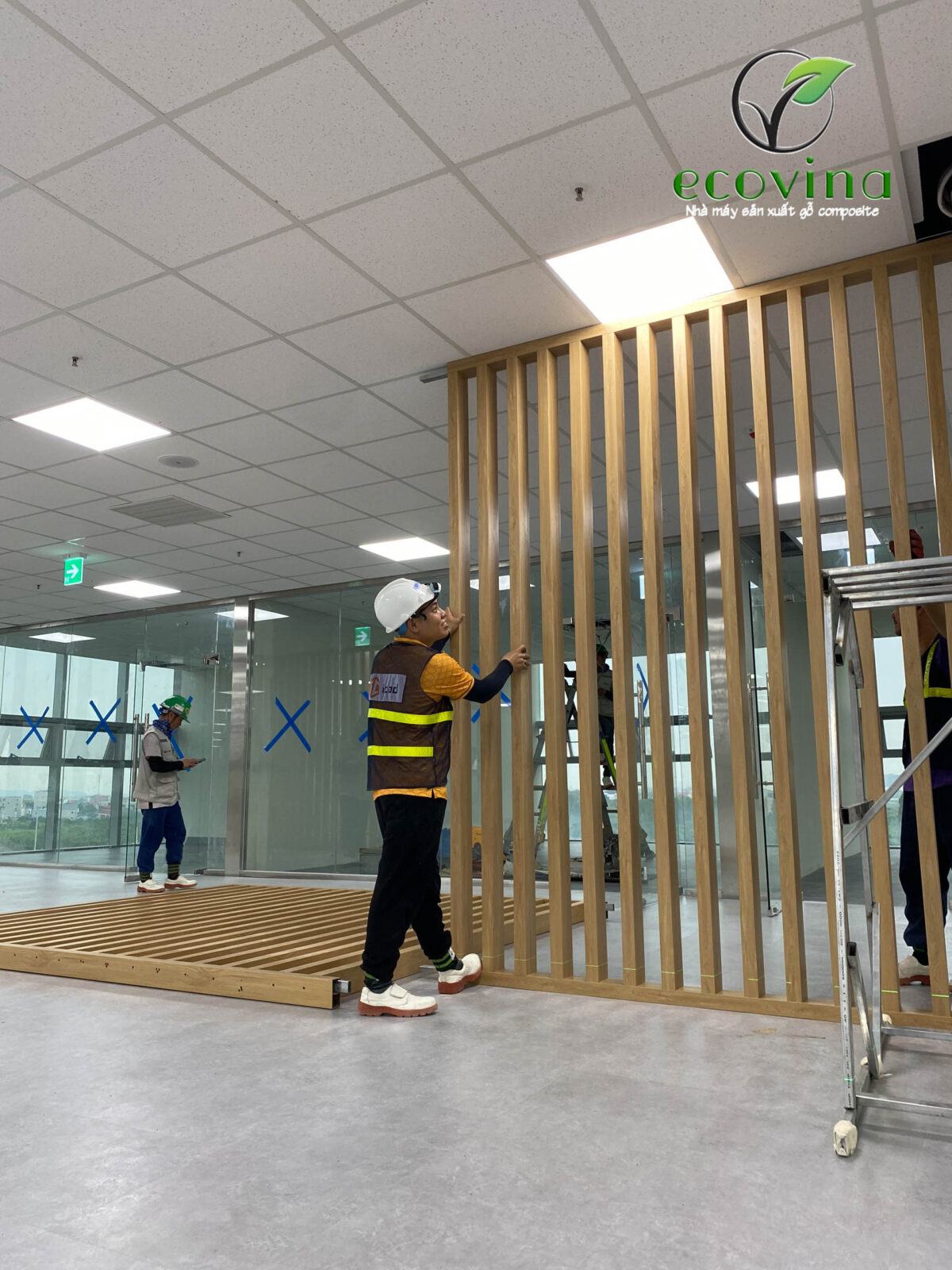 Nhà máy gỗ nhựa composite Ecovina