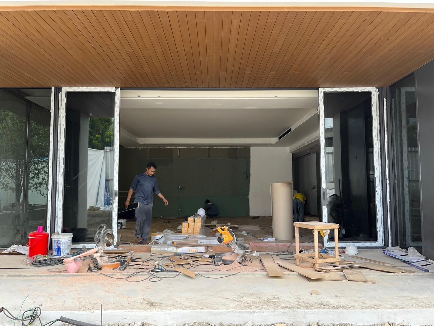 Nhà máy gỗ nhựa composite Ecovina