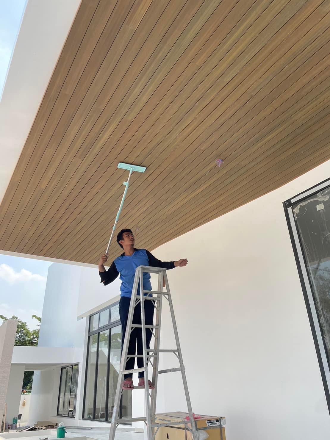 Nhà máy gỗ nhựa composite Ecovina