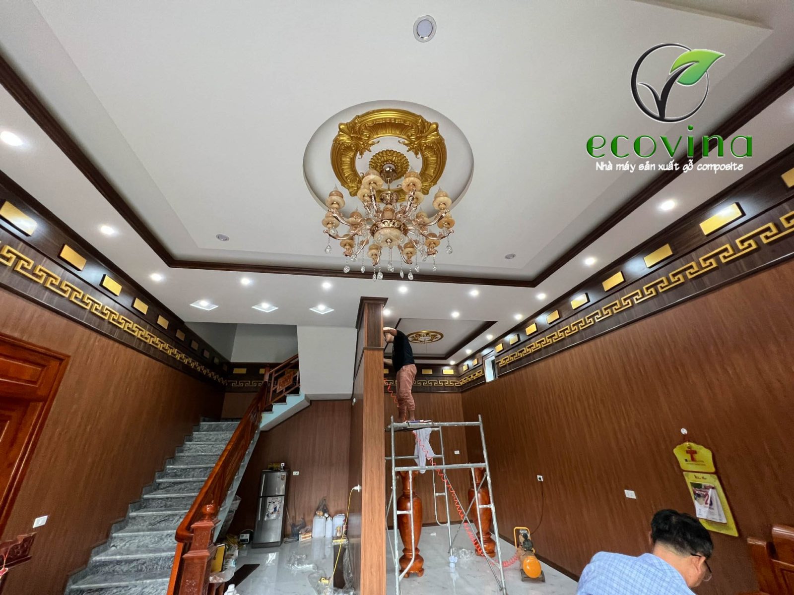 Nhà máy gỗ nhựa composite Ecovina