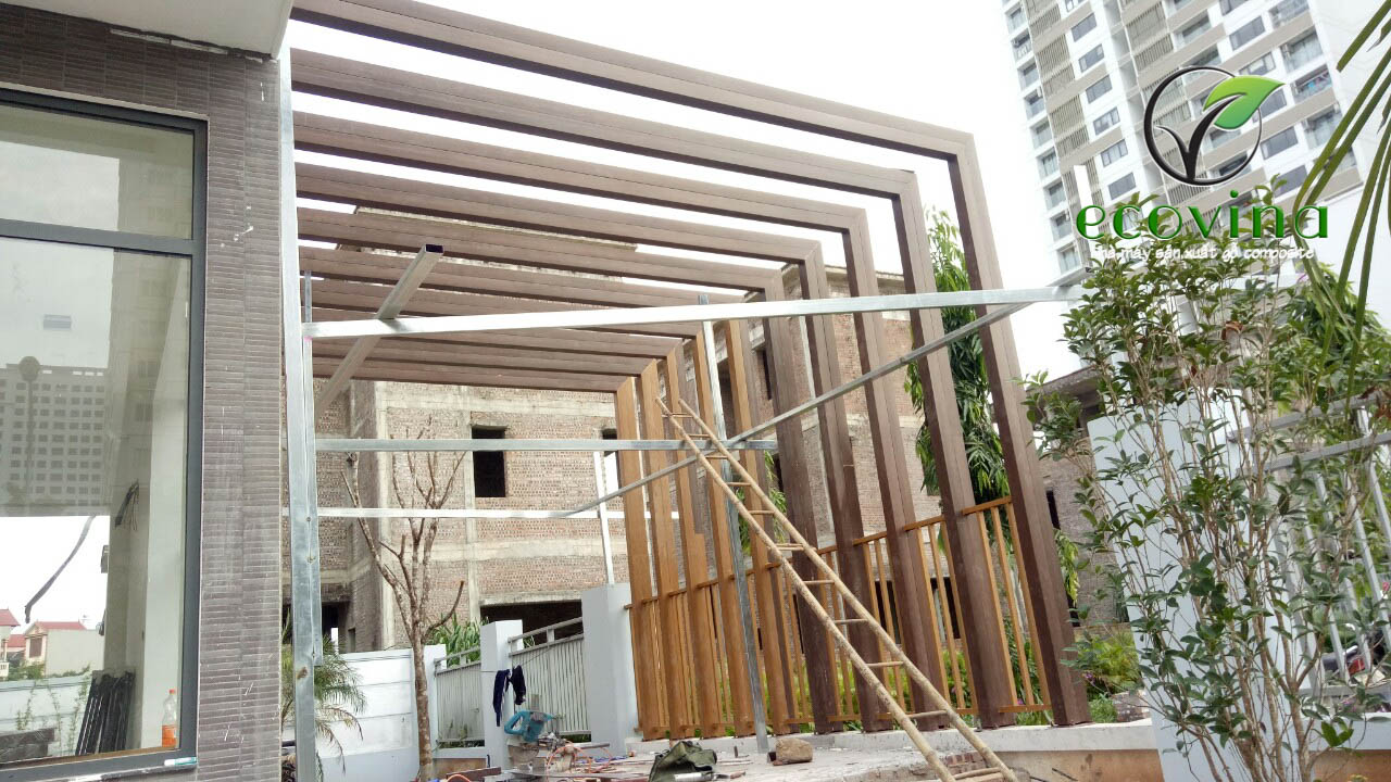Nhà máy gỗ nhựa composite Ecovina