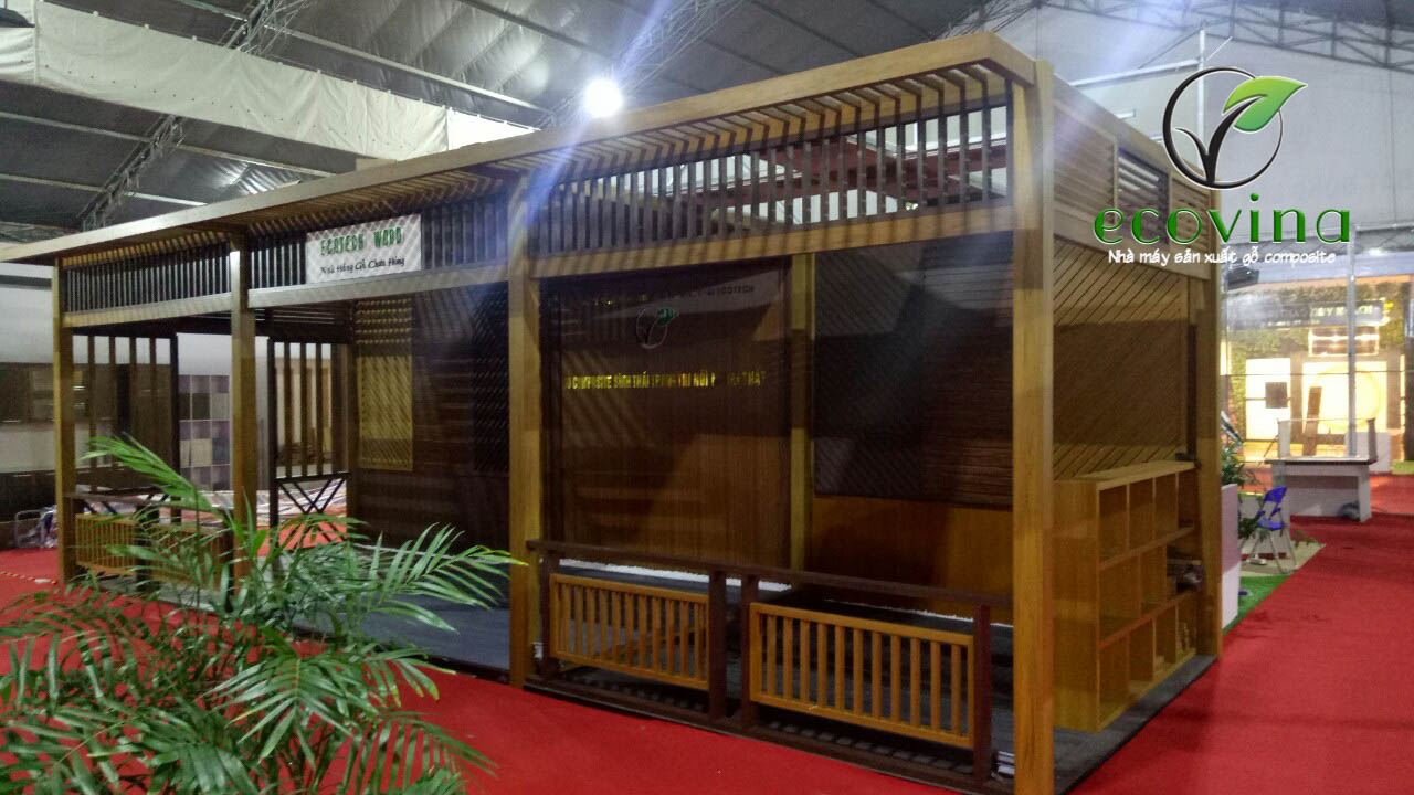 Nhà máy gỗ nhựa composite Ecovina