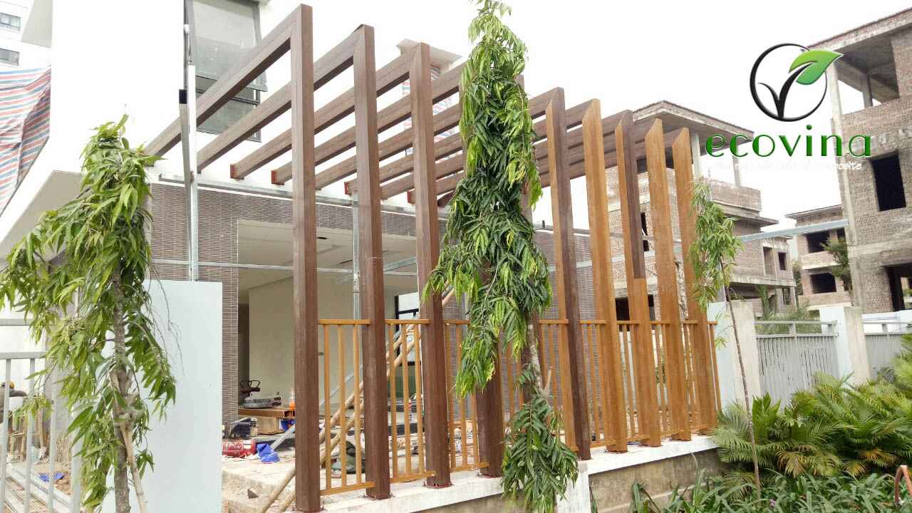 Nhà máy gỗ nhựa composite Ecovina