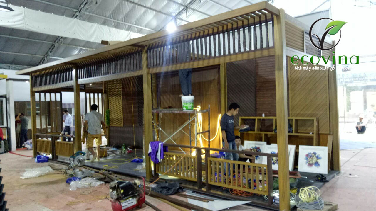 Nhà máy gỗ nhựa composite Ecovina