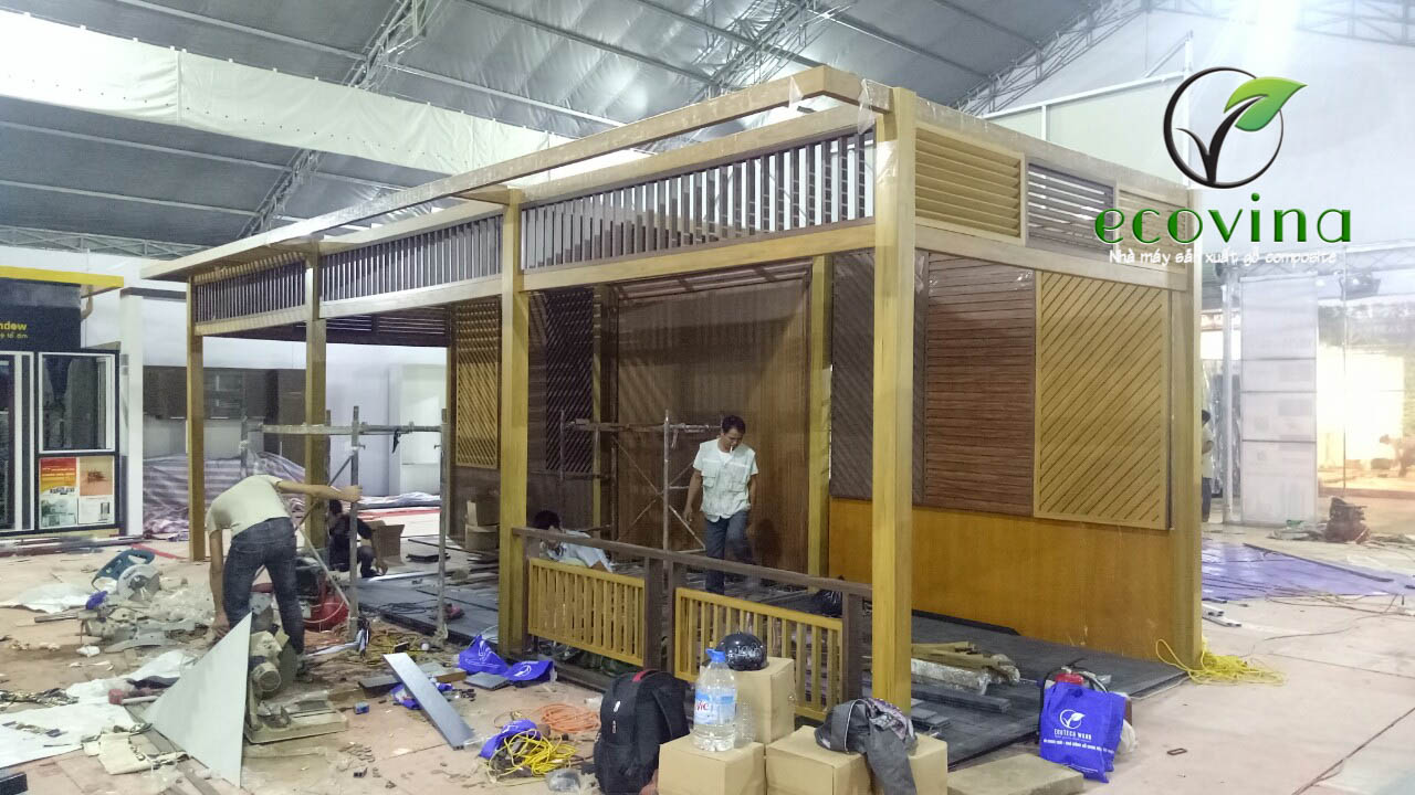 Nhà máy gỗ nhựa composite Ecovina
