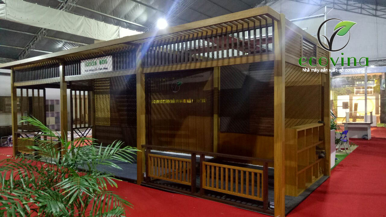 Nhà máy gỗ nhựa composite Ecovina