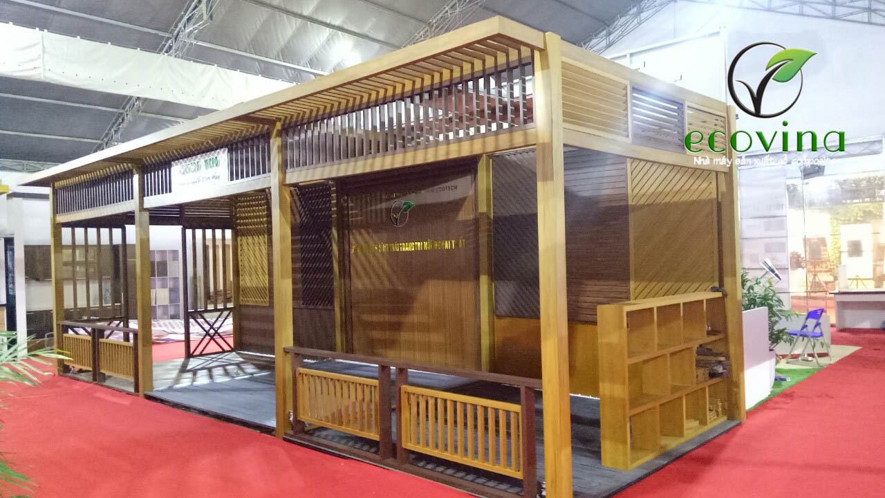 Nhà máy gỗ nhựa composite Ecovina