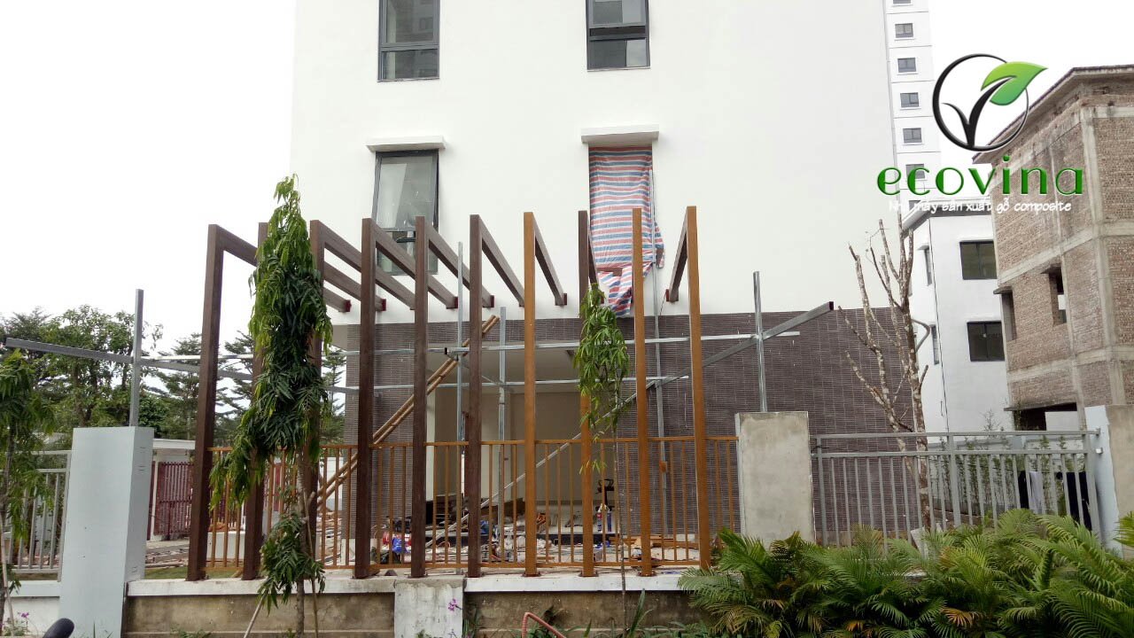 Nhà máy gỗ nhựa composite Ecovina