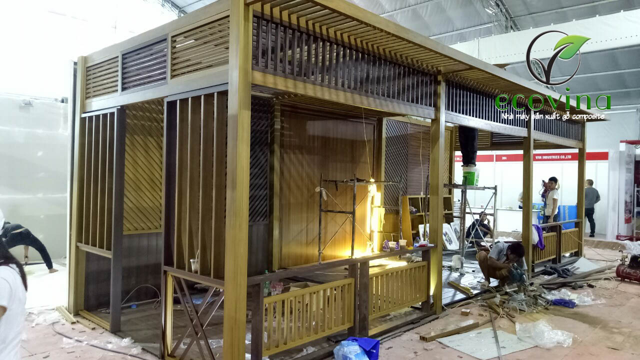 Nhà máy gỗ nhựa composite Ecovina
