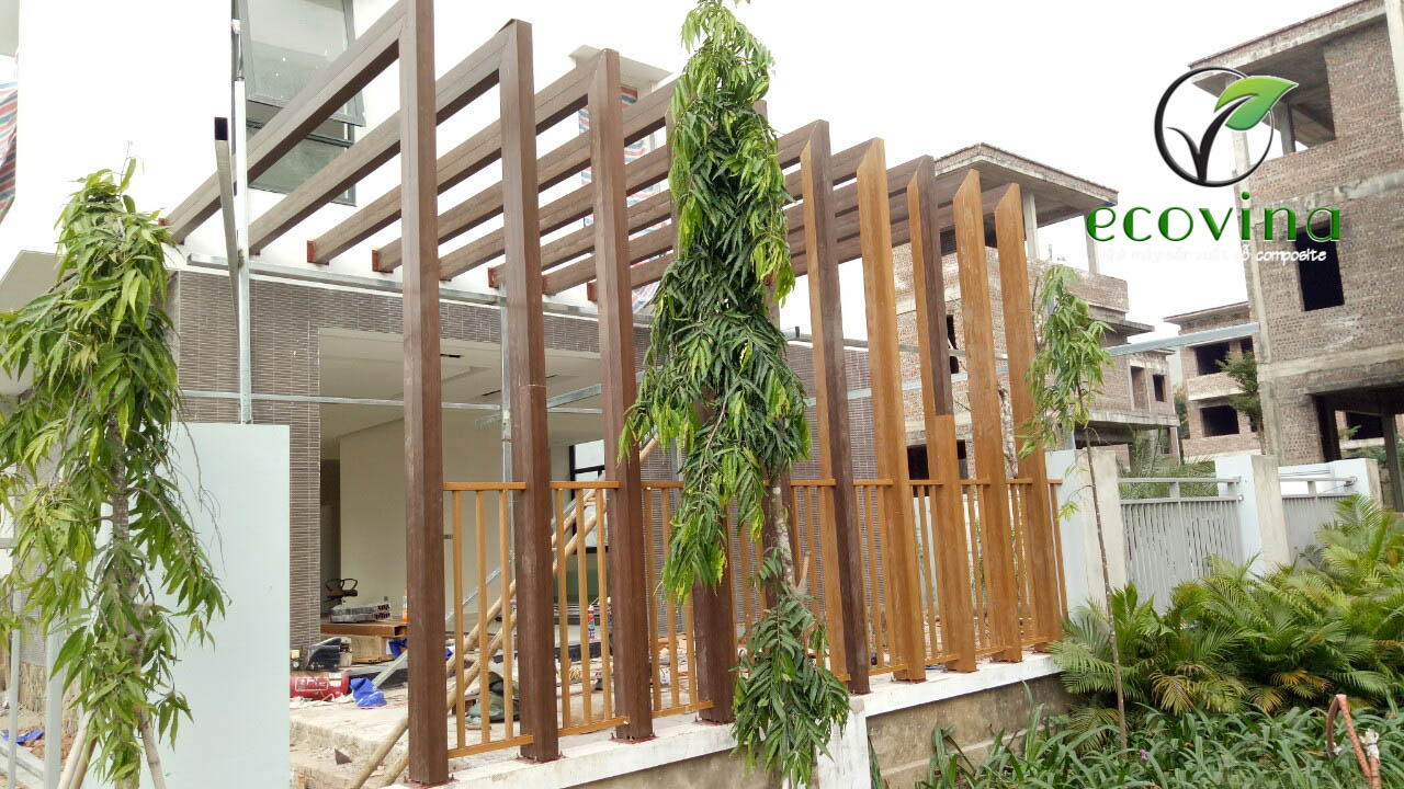 Nhà máy gỗ nhựa composite Ecovina