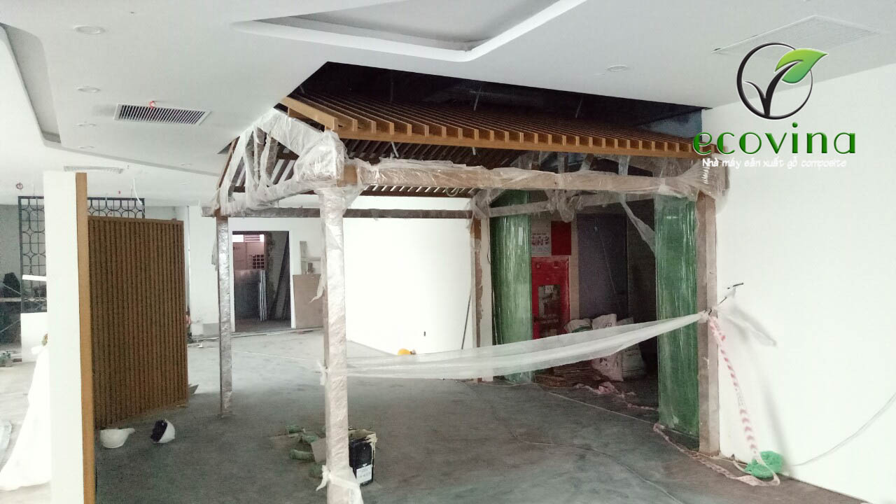 Nhà máy gỗ nhựa composite Ecovina