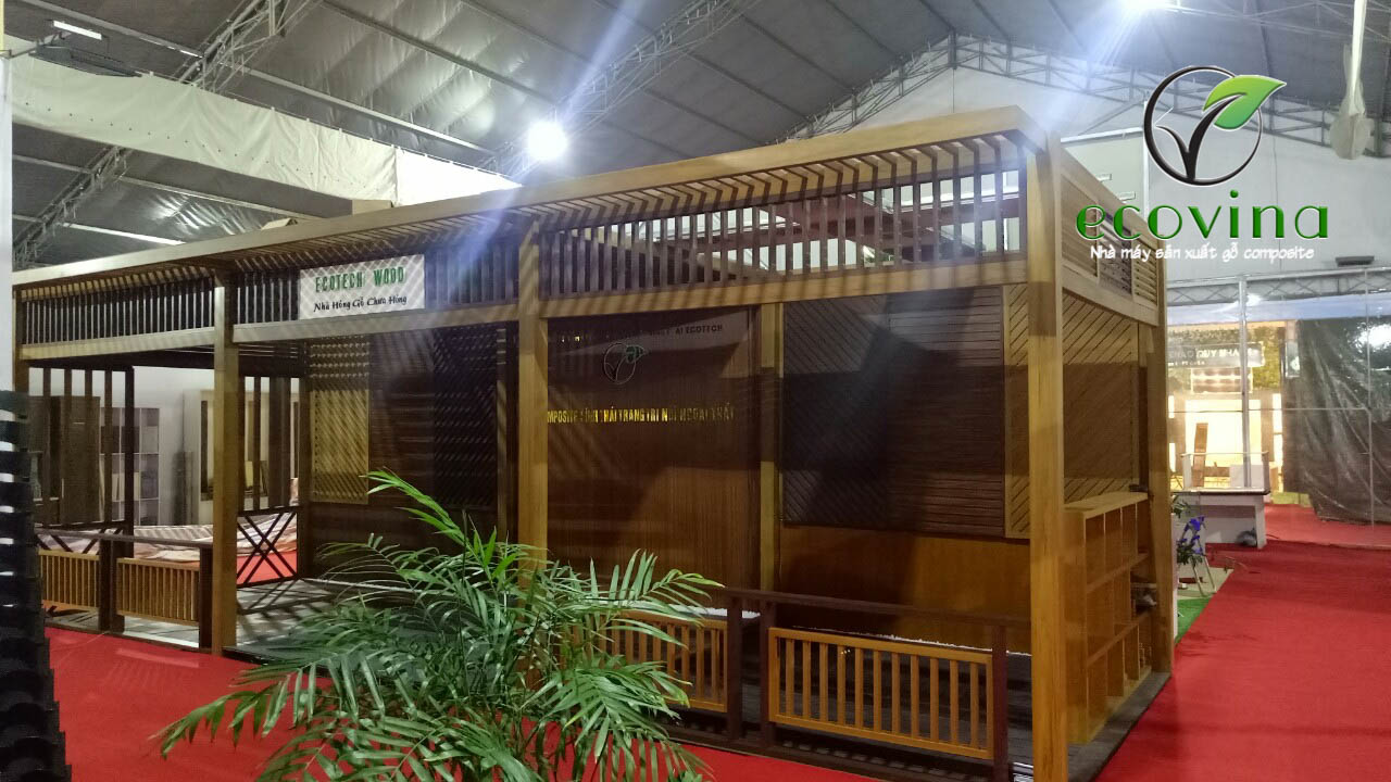 Nhà máy gỗ nhựa composite Ecovina