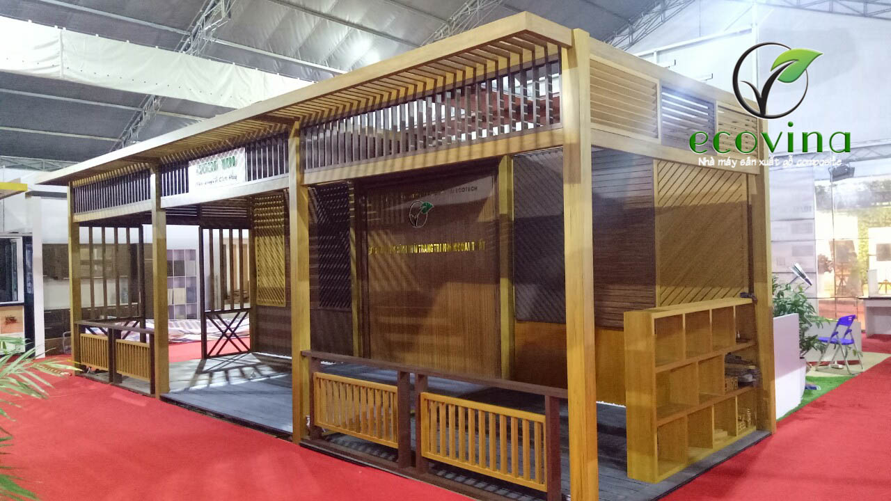 Nhà máy gỗ nhựa composite Ecovina