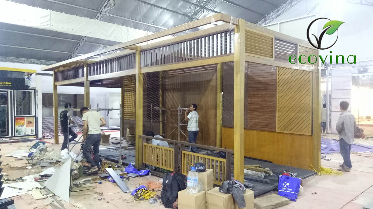 Nhà máy gỗ nhựa composite Ecovina