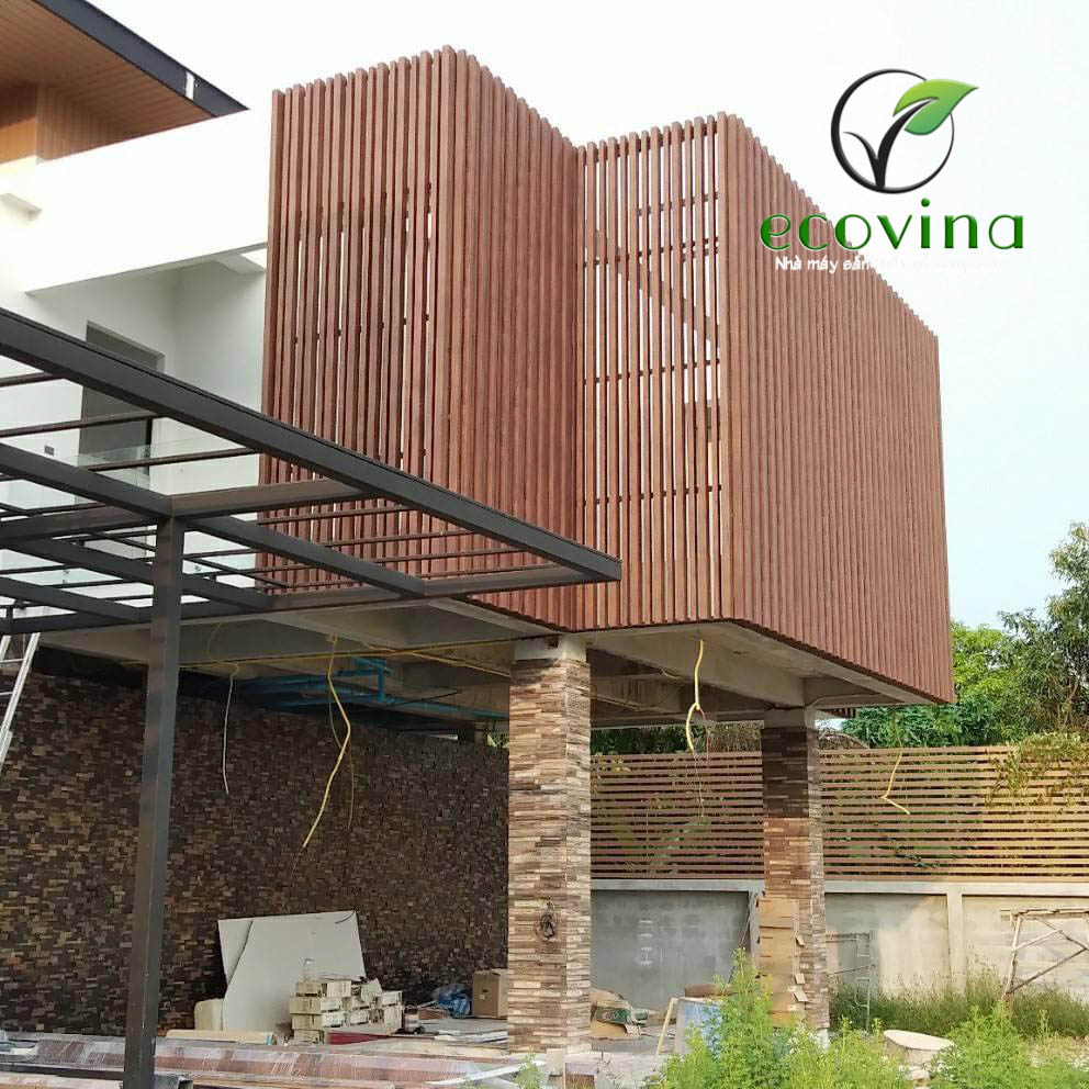 Nhà máy gỗ nhựa composite Ecovina