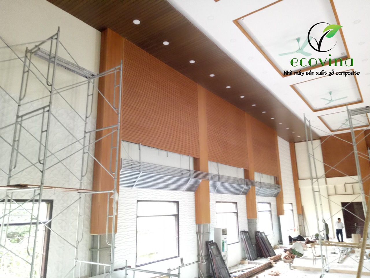 Nhà máy gỗ nhựa composite Ecovina