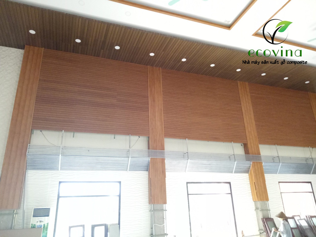 Nhà máy gỗ nhựa composite Ecovina