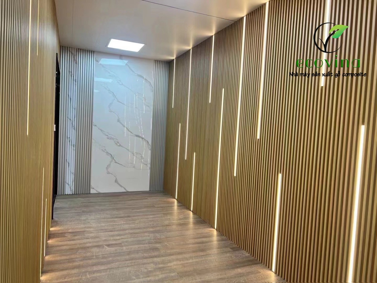 Nhà máy gỗ nhựa composite Ecovina