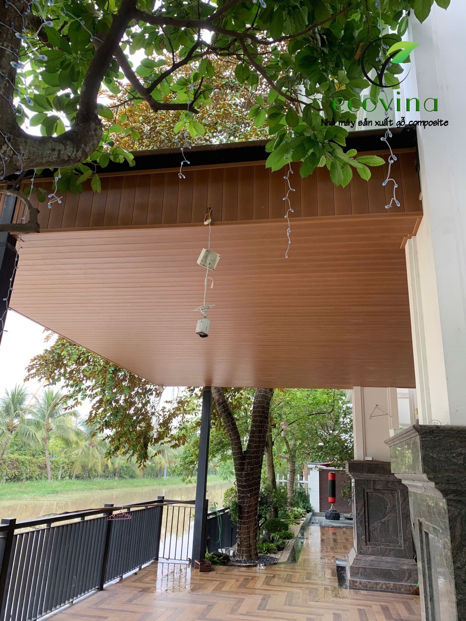 Nhà máy gỗ nhựa composite Ecovina