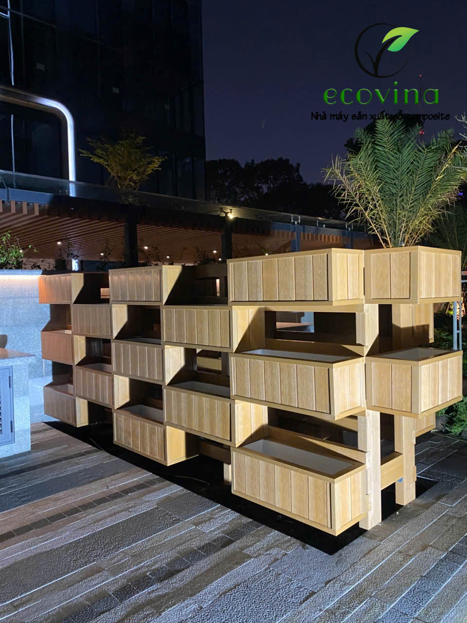 Nhà máy gỗ nhựa composite Ecovina