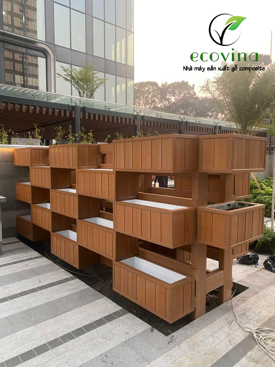 Nhà máy gỗ nhựa composite Ecovina