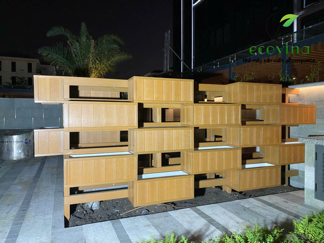 Nhà máy gỗ nhựa composite Ecovina