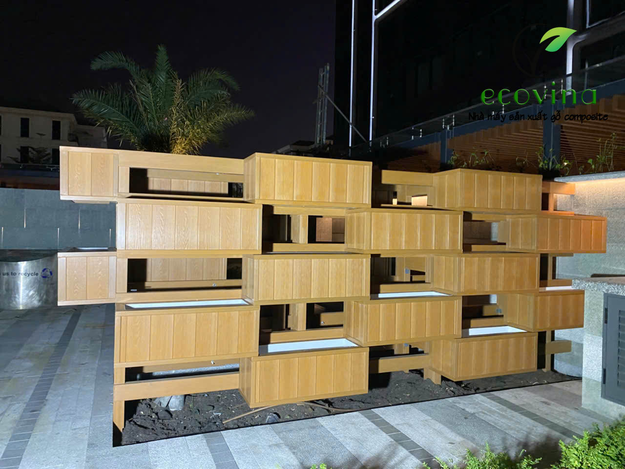 Nhà máy gỗ nhựa composite Ecovina