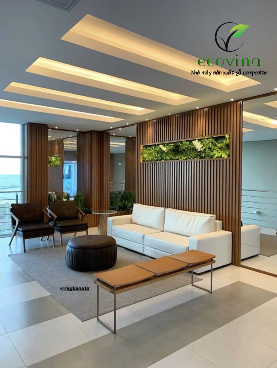 Nhà máy gỗ nhựa composite Ecovina