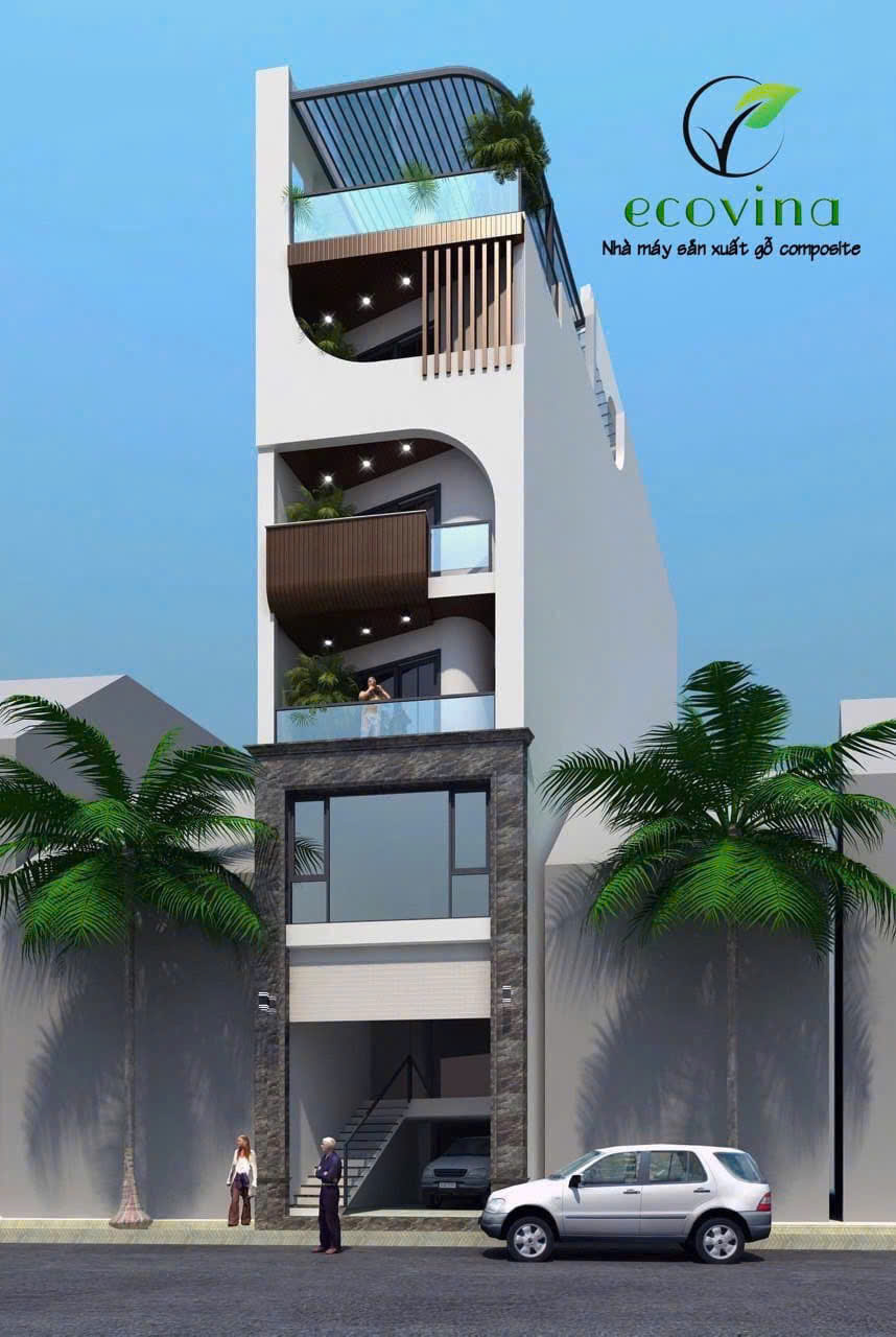 Nhà máy gỗ nhựa composite Ecovina