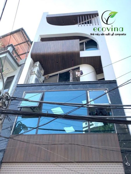 Công trình sử dụng tấm ốp phủ ASA cao cấp mã EW 145T12A