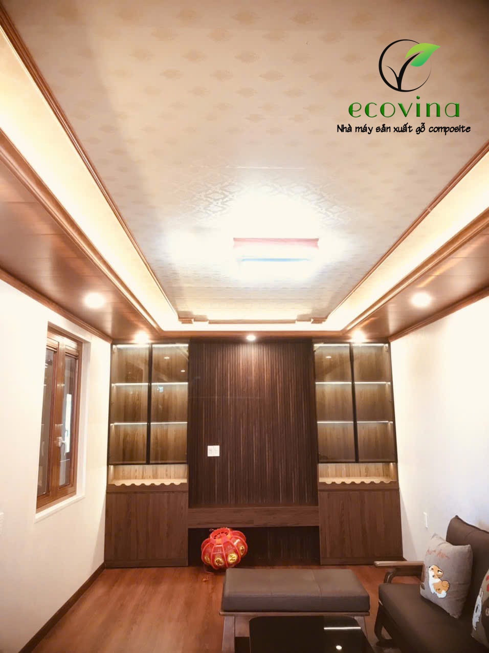 Nhà máy gỗ nhựa composite Ecovina