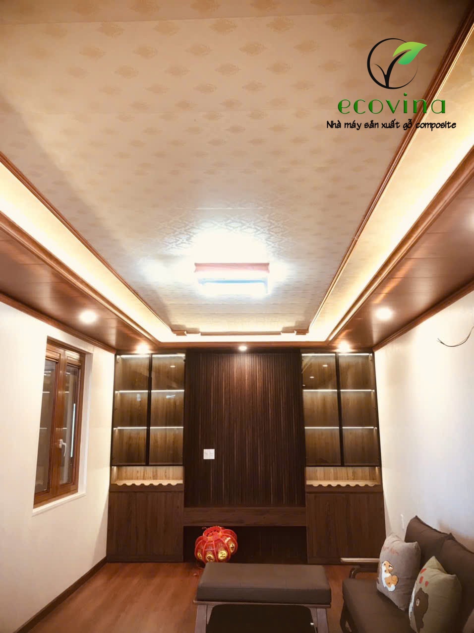 Nhà máy gỗ nhựa composite Ecovina