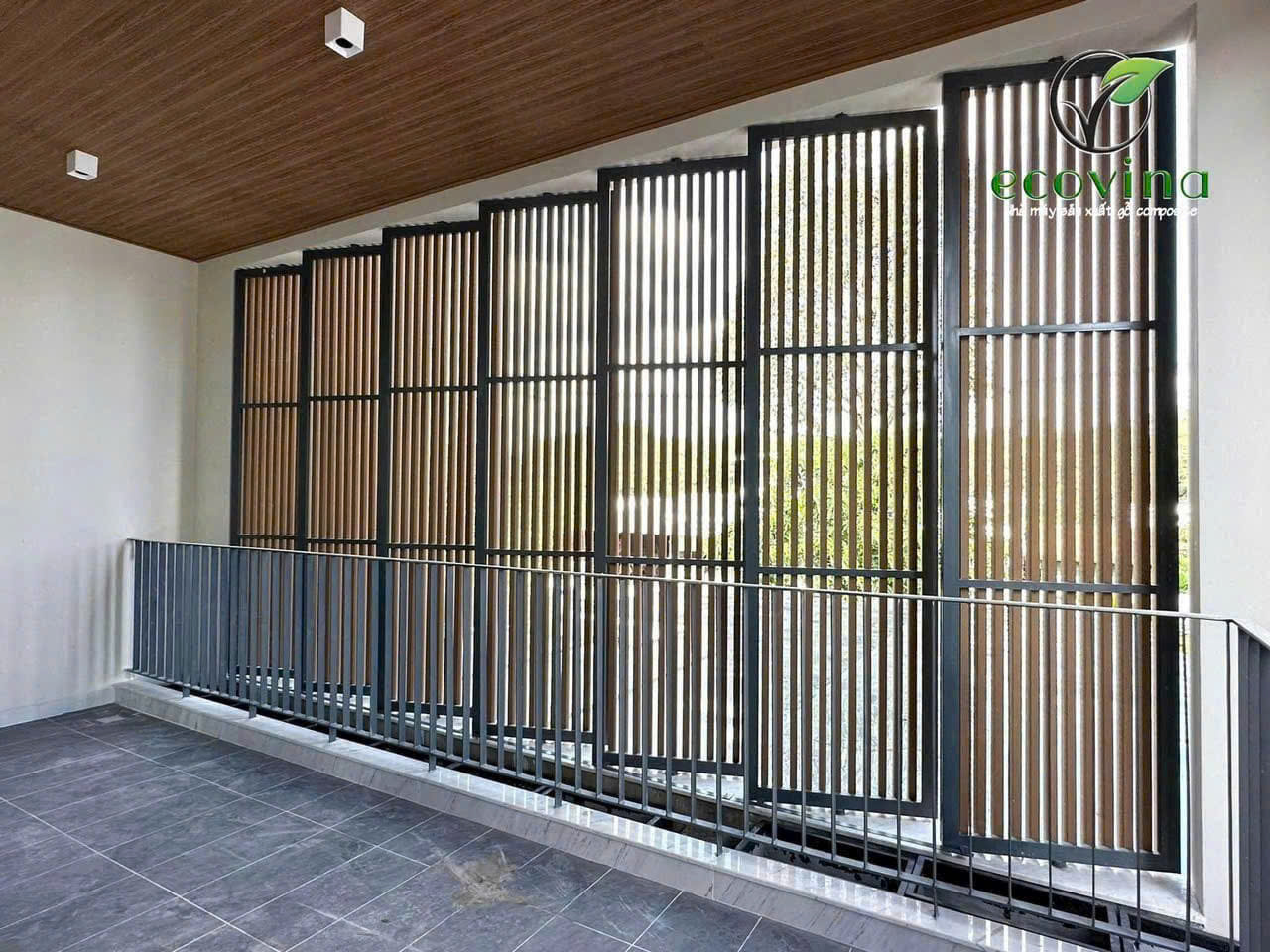 Nhà máy gỗ nhựa composite Ecovina